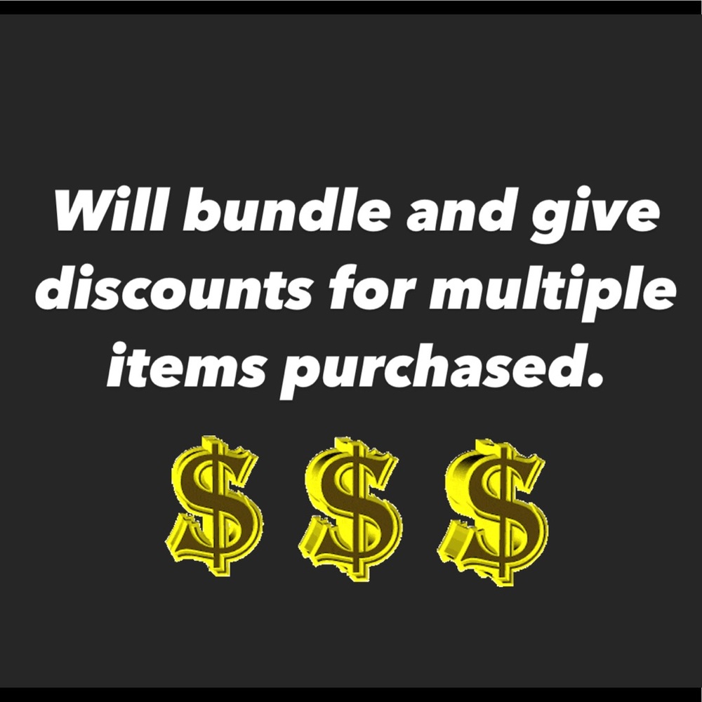 Bundle and Save Money
